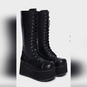 Demonia platform gogo boots - Size Women's 8.5 / Men's 7
